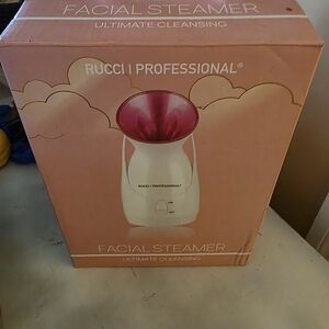 Pink and White Facial Steamer